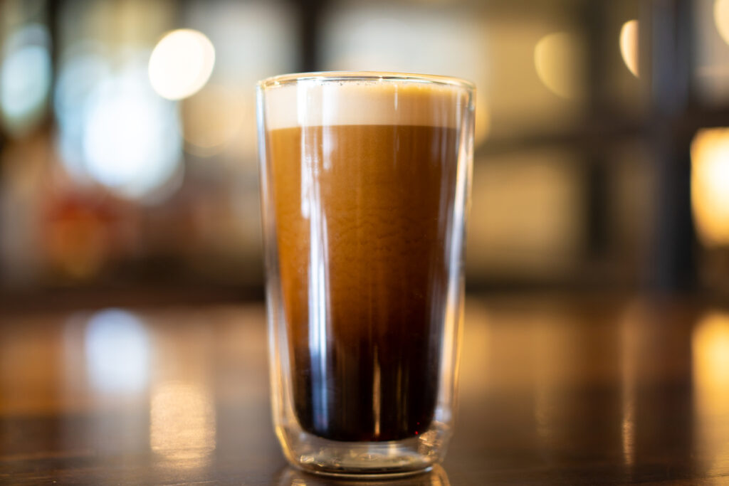 How to make a glass of nitro cold brew at home.